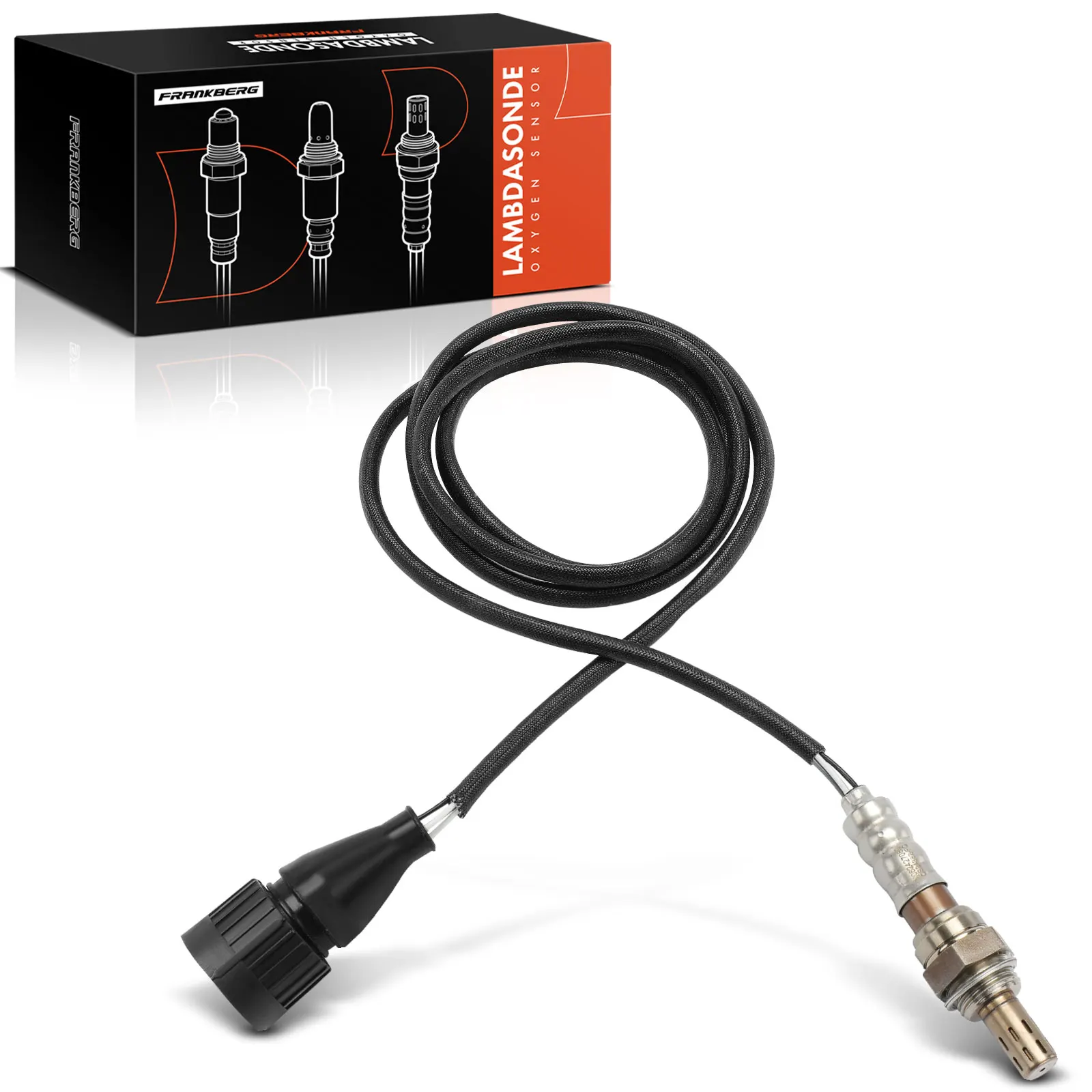 Frankberg 1x Lambdasonde Controlesonde Voor BMW 5 Serie E34 530i 535i M5 7 Serie E32 735i 730i ES20125 234-4707 0258005313