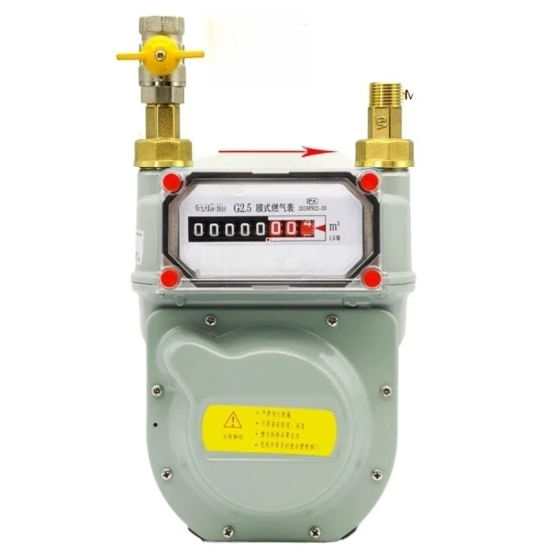 

Household natural gas meter/liquefied gas meter/gas meter/. Aluminum shell membrane flowmeter