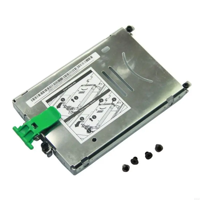 Hard Drive Caddy HDDs Bracket with Screws HDDs Caddy Cover Replacement for ZBOOK 15 17 Series Laptops Accessory
