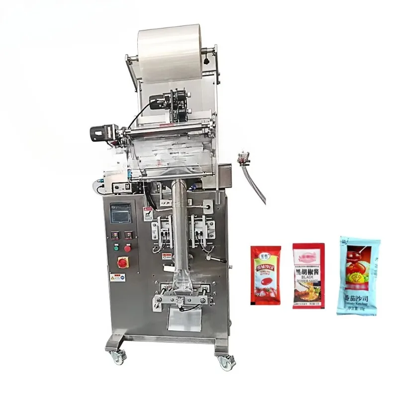 The multifunctional pouch packing machine flexibly adapts to a wide range of packaging materials