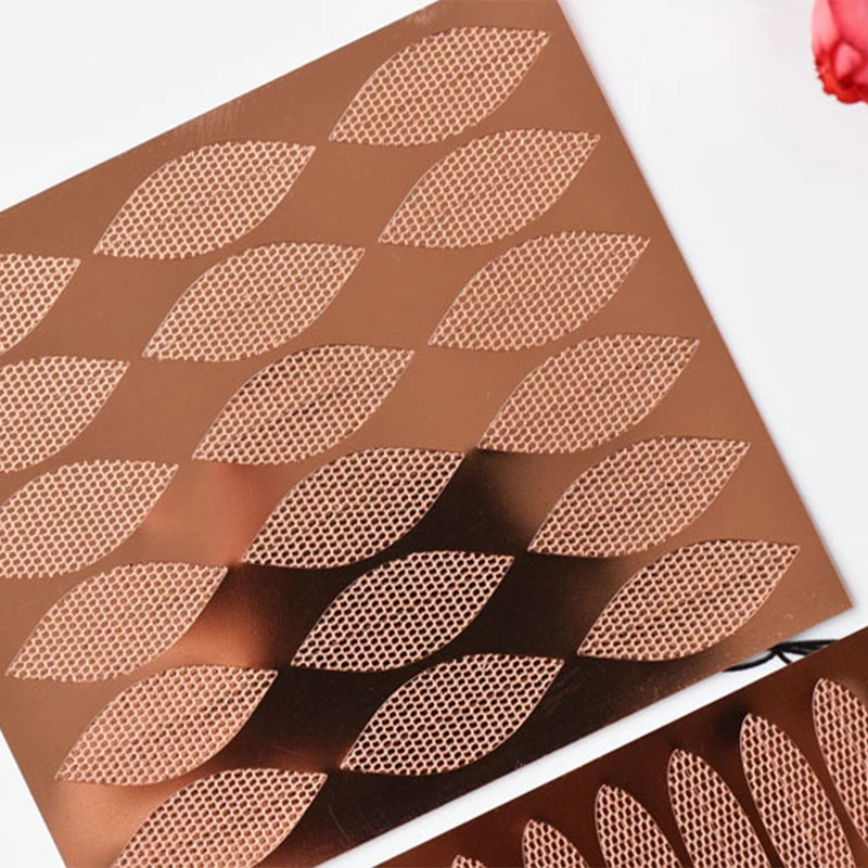 女性用の目に見えないステッカー,リフトストリップ,二重まぶたテープ,レースメッシュまぶたステッカー,粘着繊維,化粧道具,美容