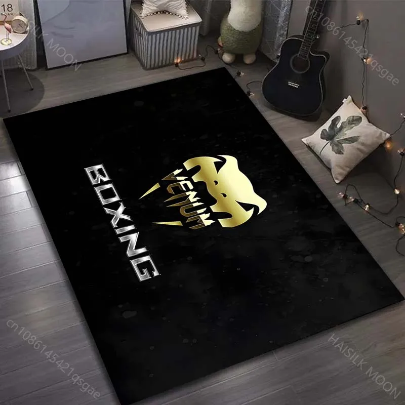 Novo produto! V-Vênum Boxe Padrão Tapete para Sala de estar Quarto Sofá Decoração de Casa Tapete Antiderrapante Tamanho Grande Presente de Luxo