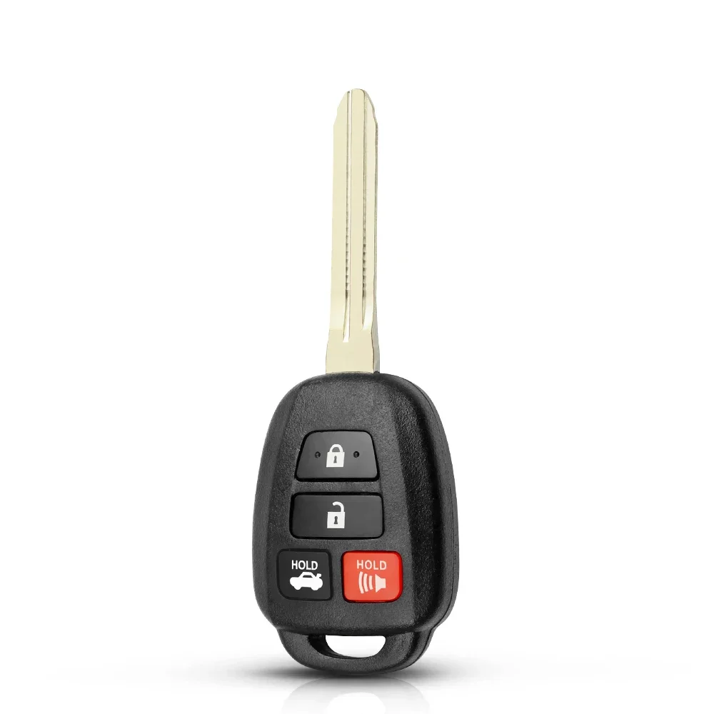 CHAVE-Controle Remoto Car Key Fob, 2, 3, 4B, Toyota RAV4, TACOMA, Sequoia, Rav4, Highlander, Tundra H Chip, 314MHz, 315MHz, GQ4-52T