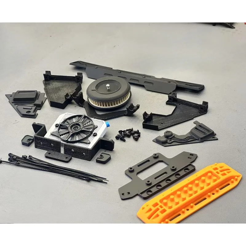 

1 Set Plastic Black Engine Cabin Cover for 1/7 UDR Short Card TRAXXAS Accessories