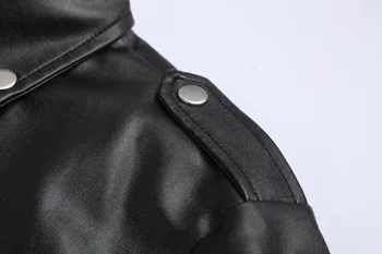 2023 Mens Fashion Leather Jacket Slim Fit Stand Collar PU Jacket Male Anti-wind Motorcycle Lapel Diagonal Zipper Jackets Men 4 2023 Mens Fashion Leather Jacket Slim Fit Stand Collar PU Jacket Male Anti-wind Motorcycle Lapel Diagonal Zipper Jackets Men 4