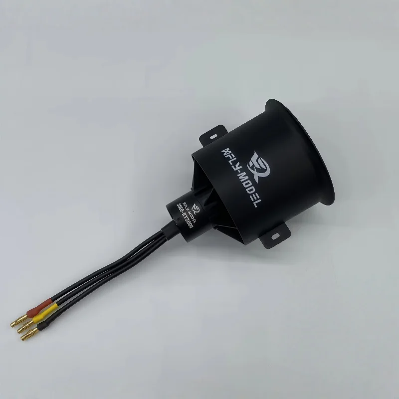 Xfly Galaxy X8 80mmv2 12-Blades Edf Power Group Electric Fan 3280-Kv2200/3665-Kv2300 6s Inrunner Brushless Motor Jet Aircra