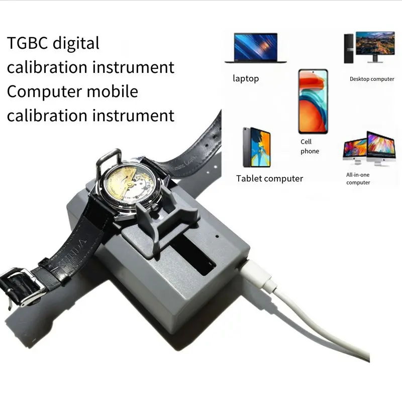 Computer Calibration Instrument TGB Mechanical Watch Pocket Watch Dimension Time 1000 Calibration Test Clock Repair Wire Machine