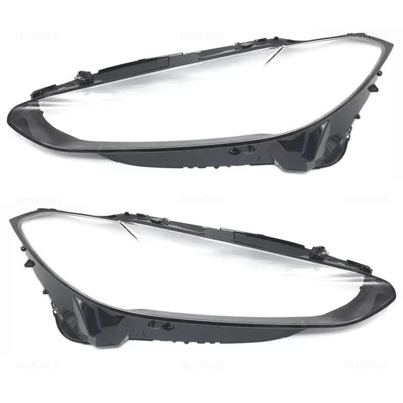 ل BMW 4 سلسلة M4 G22 G23 G26 G82 F32 F33 F36 F82 2020-22 سيارة العلوي غطاء عاكس الضوء كشافات واضح غطاء للعدسات مشرق قذيفة #4