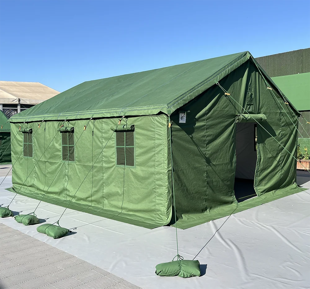 Factory Waterproof Scout Military-grade Canvas Camping Tent 3x4 4x4 4x6 5x6 6x8 5x5 5x10