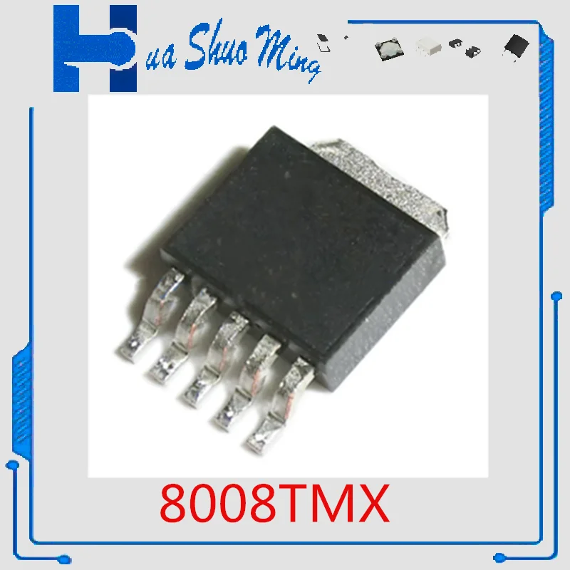 10Pcs/Lot  SI-8008TM-TL 8008TM 8008TMX TO-252 SSP6206-30NR 65ZX SOT23-3