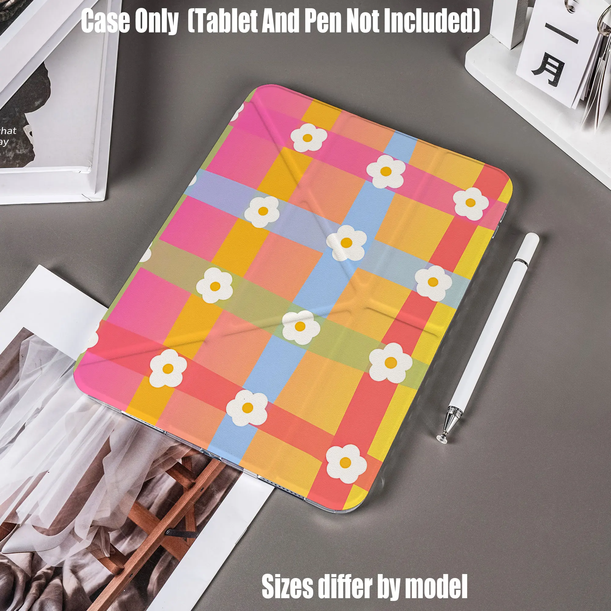 Slim Fit Premium TPU Tablet Cover, Shockproof Durable Lightweight Protective Case for iPad Samsung Huawei Honor Redmi Xiaomi