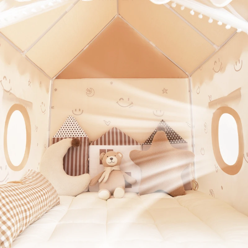 Kinder Spielzeug Zelt Haus Indoor Spielen Sicherheit Kleines Haus Schloss Prinzessin Bequeme Große Schlafen Spielhaus Spielzeug Zelte Häuser