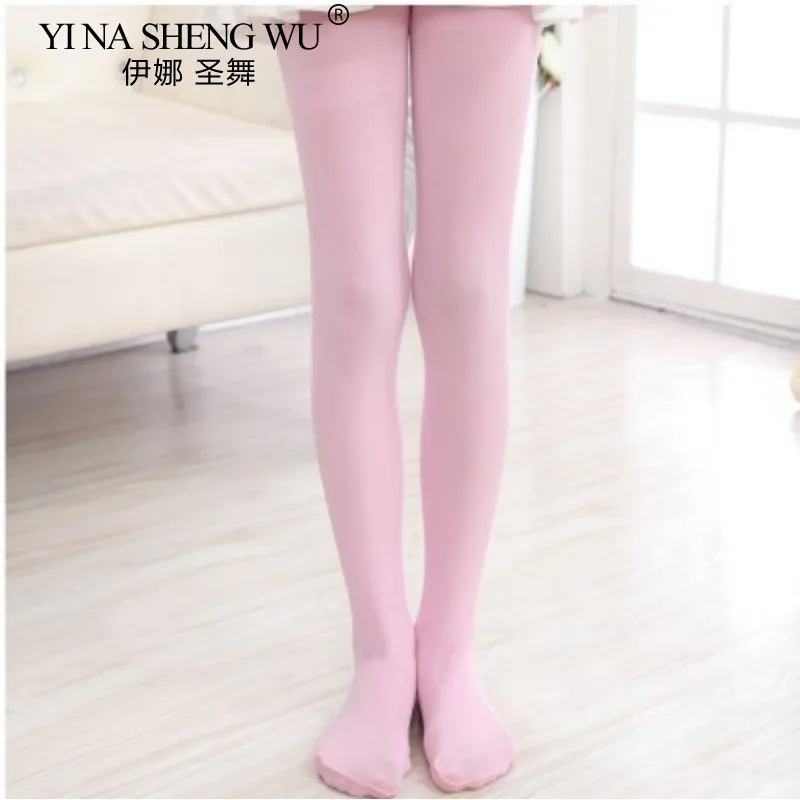 Collants de Ballet professionnels pour femmes et filles, collants de danse 80D, bas sans couture avec trou, vêtements de danse doux pour Performance, vente en gros