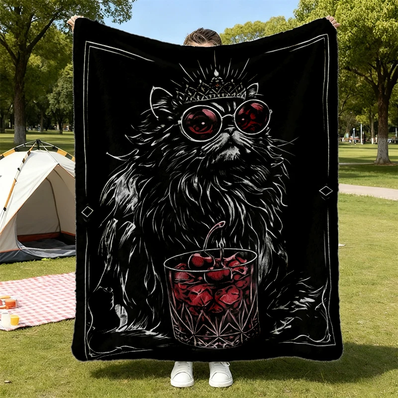 Desperado Club Princess Donut Approved Flannel Blanket, Dungeon Crawler Carl Mongo Throw, New Achievement Gift