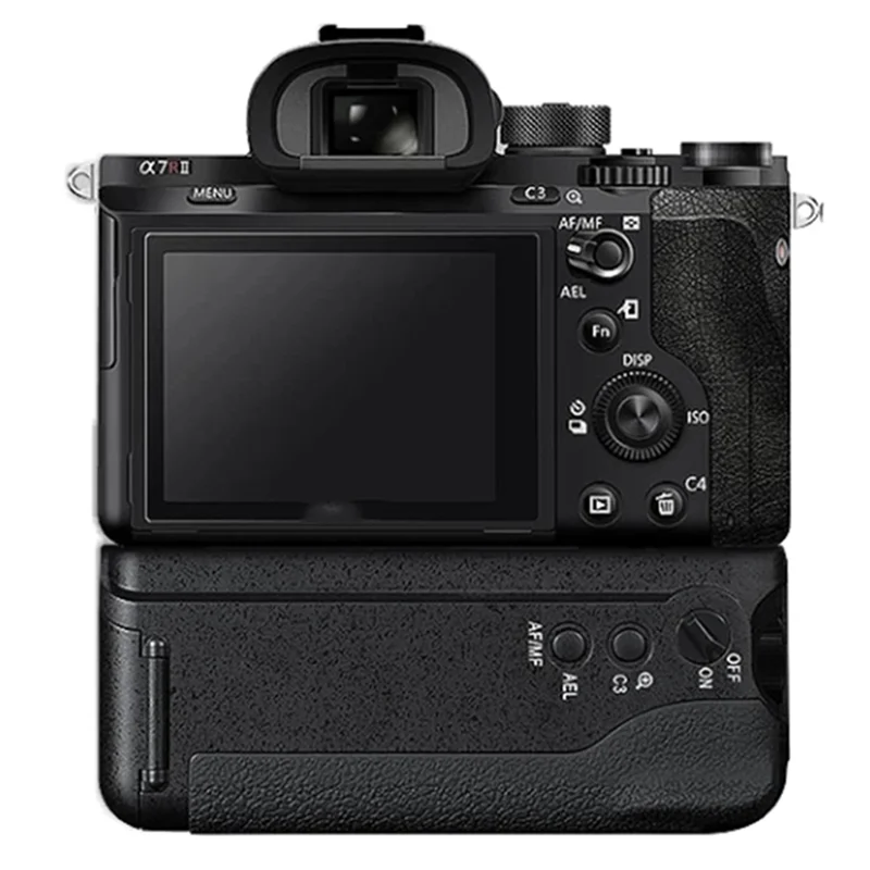 AA87 소니 A7II A7M2 A7S2 A7S A7R2 A7R II 카메라 교체용 배터리 그립 홀더 (소니 VG-C2EM 호환/NP-FW50 사용 가능)