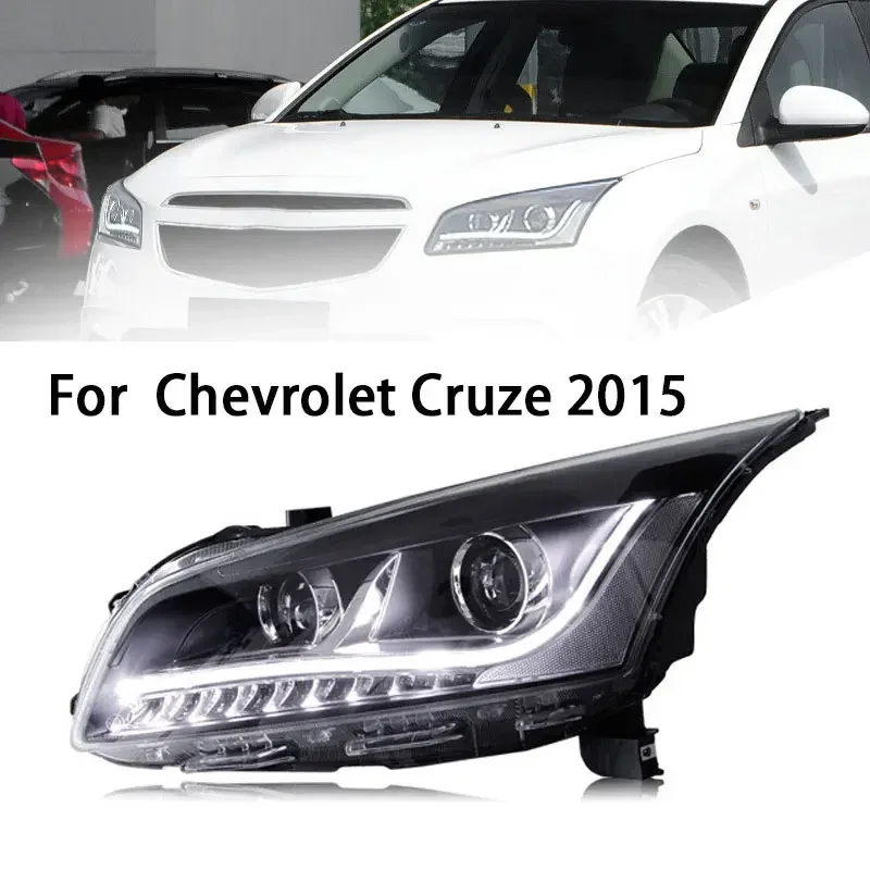 

Автомобильные фары для Chevrolet Cruze, 2015, светодиодные фары DRL Hid, биксеноновые автоаксессуары, фара