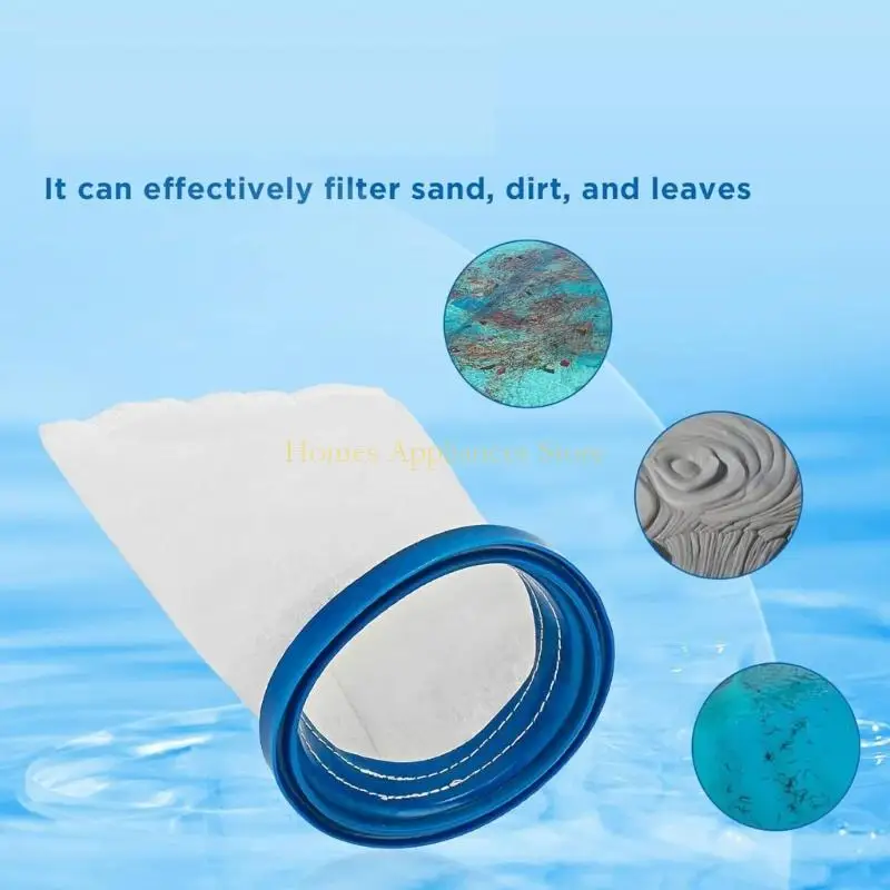 D0AB Filter Filter Bag Support Accessy Acsessy Plothure Texture Bool Filter Bag Уборка бассейна расходные материалы для очистки
