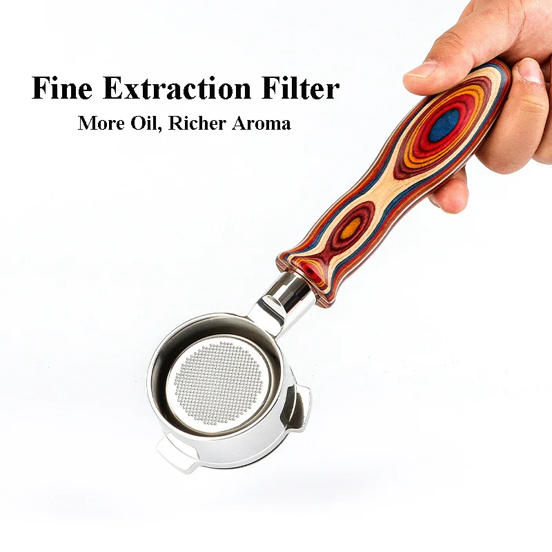 54mm 3-ear Naked Portafilter With Basket For Breville 870/875/878 Solis 1170/1019 Stainless Steel Bottomless Coffee Handle