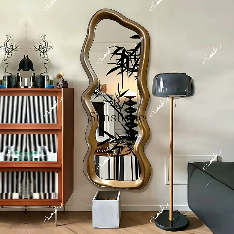 

French special-shaped full-length mirror household irregular full-length mirror FT