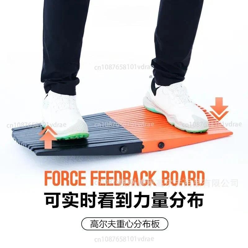 Golf Center of Gravity Transfer Board Golf Swing Practitioner Training Balance Pedal Center of Gravity Distribution Board