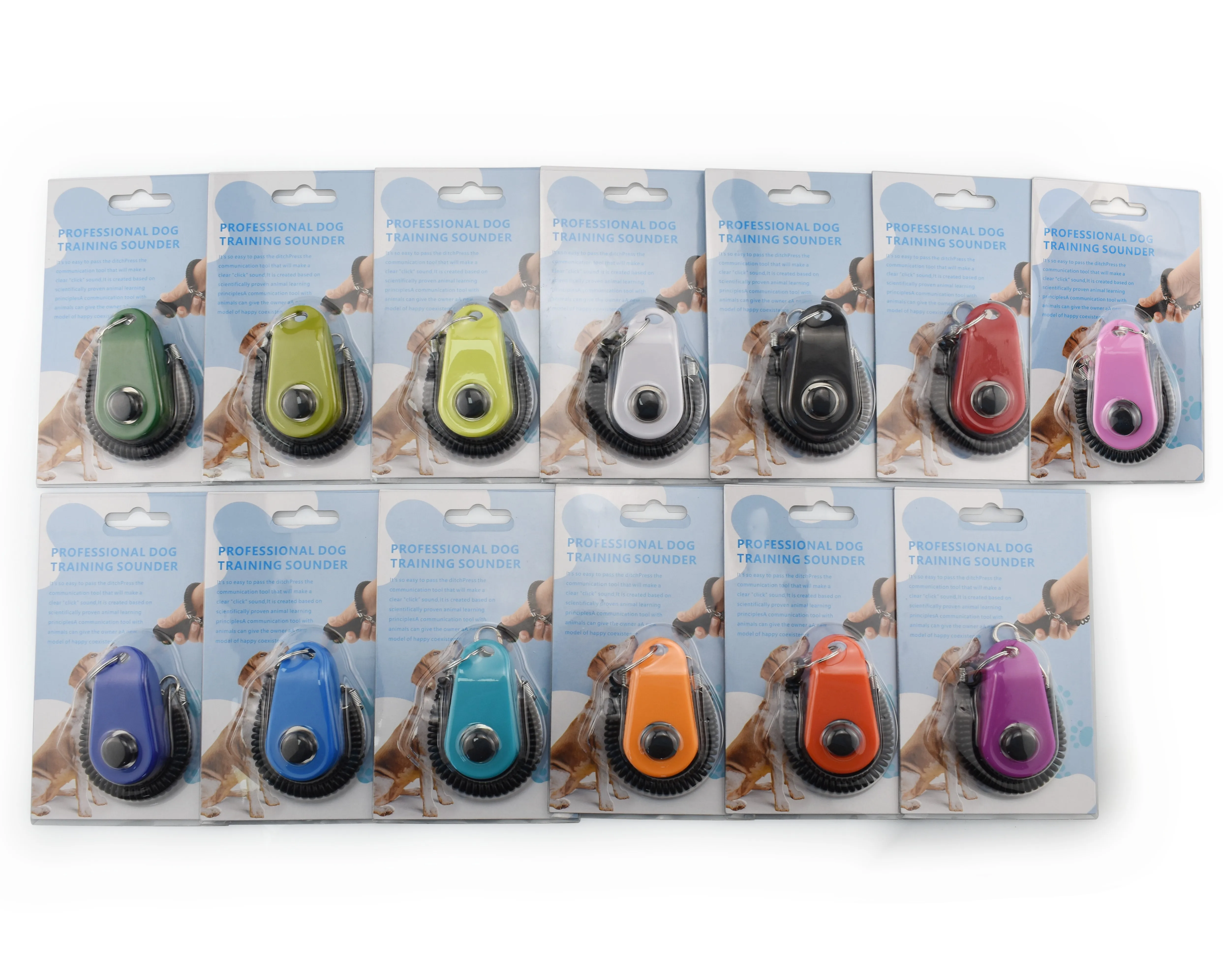 حزمة نفطة معصمه سوداء لتدريب الحيوانات الأليفة متعددة الألوان #1