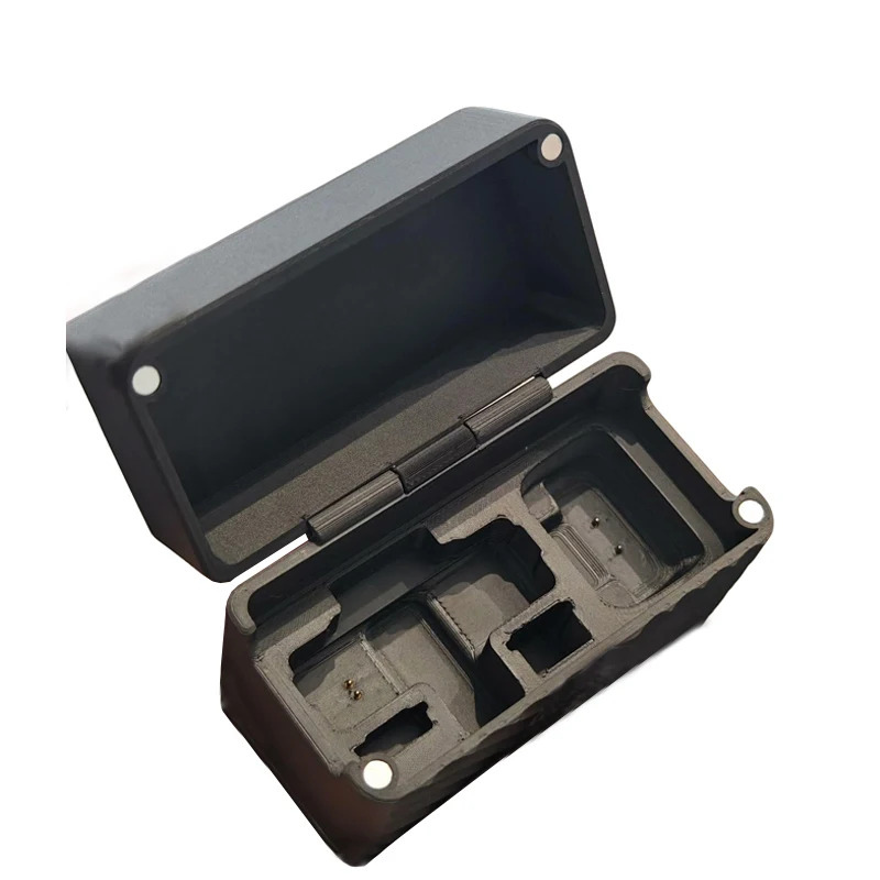 1PCS For DJI Mic Mini Wireless Microphone 1-Transmitter 1-Receiver Charging Case Support USB-C Power Supply 3D Printed Accessory
