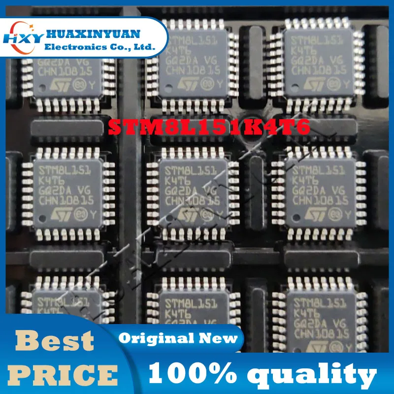 1PCS/LOT STM8L151K4T6 LQFP32 ST STM STM8 STM8L STM8L15 STM8L151K STM8L151K4 STM8L151K4T New and Original  Ic Chip In Stock IC