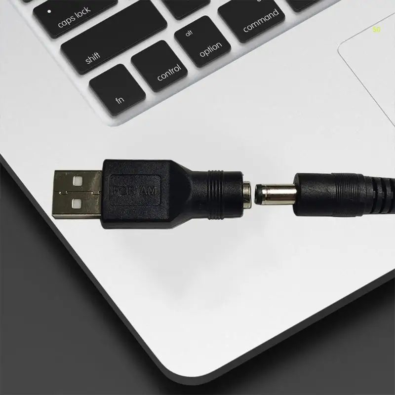 USB ชายไป หญิงอะแดปเตอร์ชาร์จ Barrel Power Adapter ชาร์จพอร์ต Dropshipping
