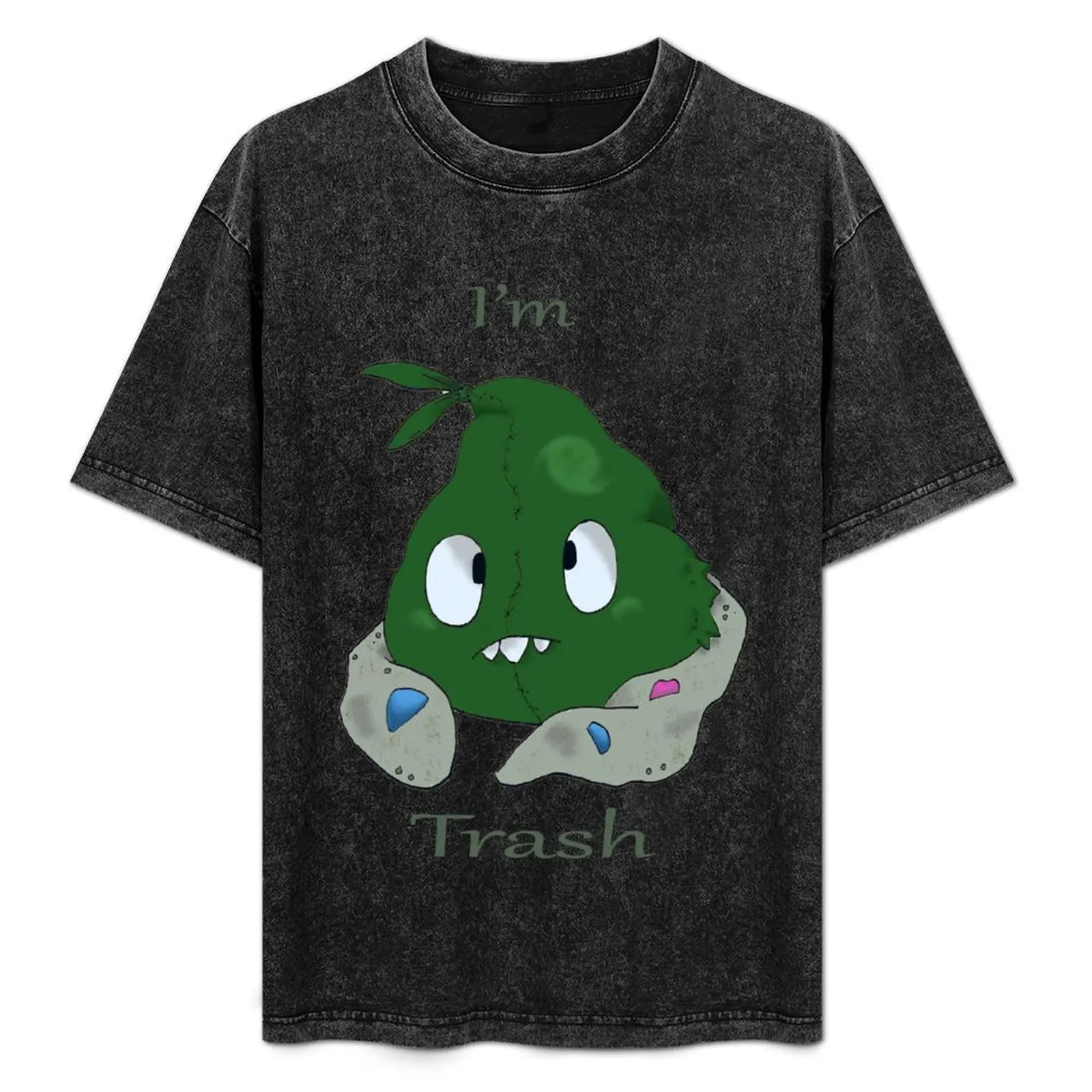 

Trubbish T-Shirt Casual Loose Fit Short Sleeve T-Shirt