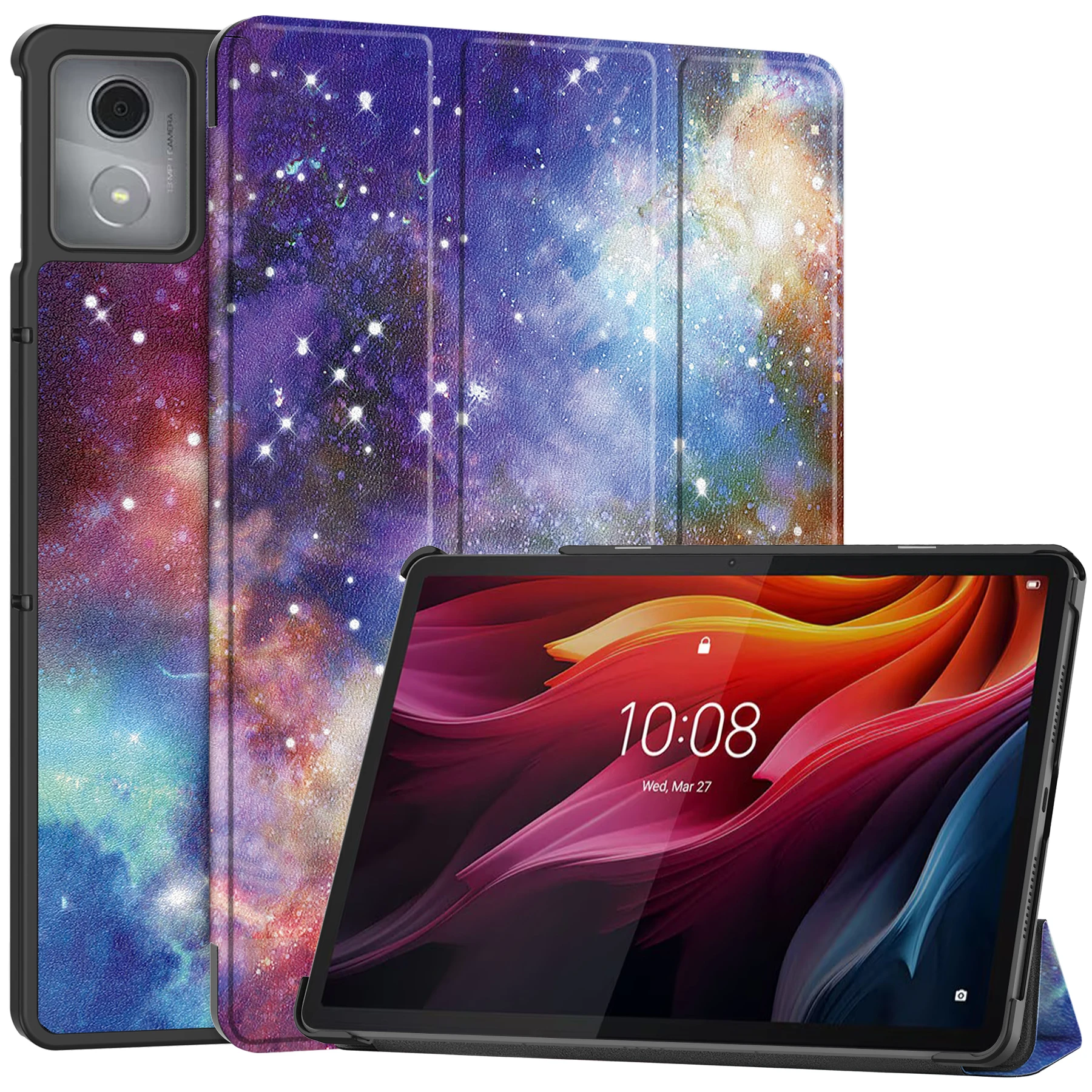For Lenovo Tab K11 Plus 11.45 inch TB352FU TB352XU Case Tri-Folding Stand PU Leather Back Cover for lenovo Tab Plus 11.5 inch