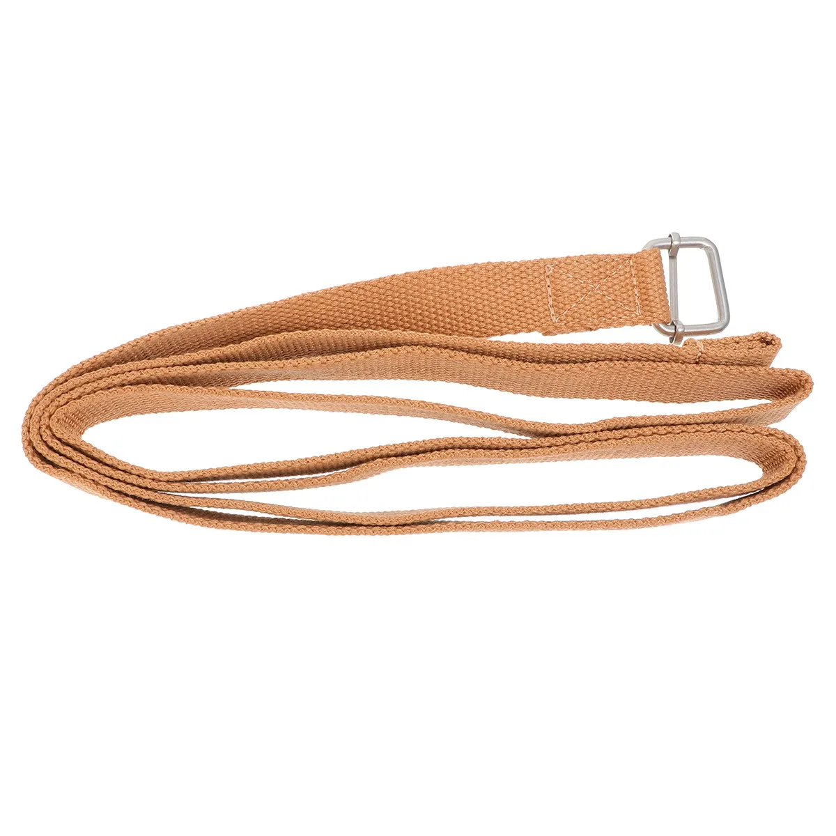 1 unidad de banda de resistencia para yoga, correa de algodón para ejercicios de flexibilidad, activación muscular y estiramiento, banda de entrenamiento para fitness.