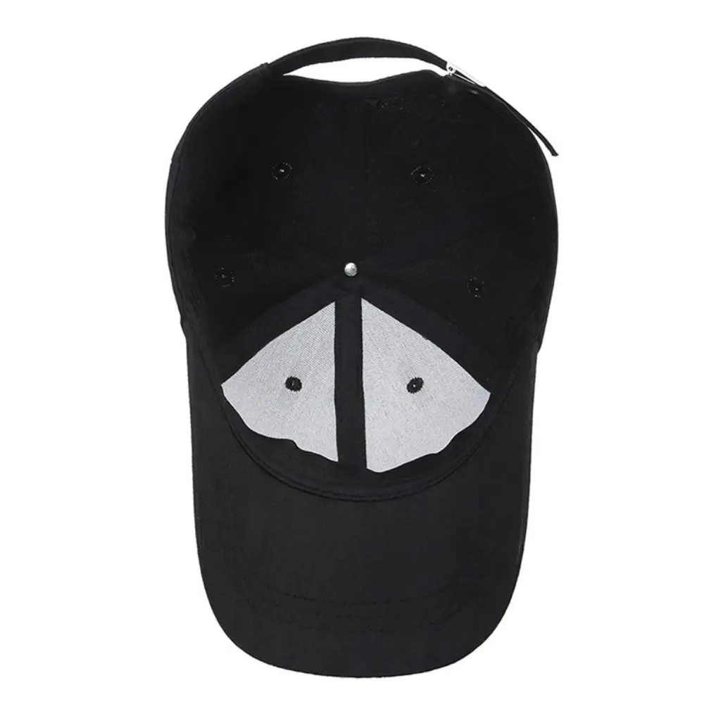 

Spring and Autumn Adjustable Baseball Cap Casquette Hip Hop Snapback Caps Simple Black Sunscreen Hat Men Women