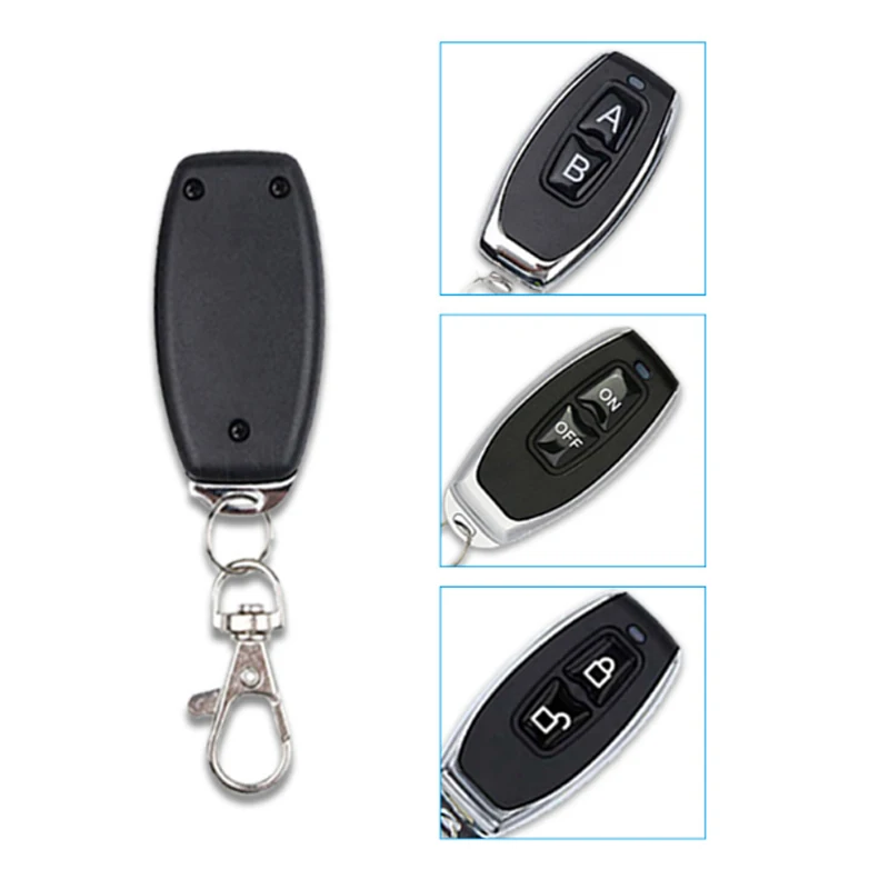 433MHz Clone Copy Remote Control Wireless RF Electric Door Garage Door Led Light Remote Key Clone