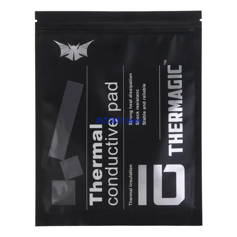 

Q6RC 100x100mm, Non Conductive Heat Resistance, Silicone Thermal Pads for PC Laptop