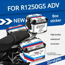 For R1250GS ADV Reflective Motorcycle Sticker Decal Side Case Box Stickers For Bmw R1200GS R 1200GS R1250 GS 20 Styles Available