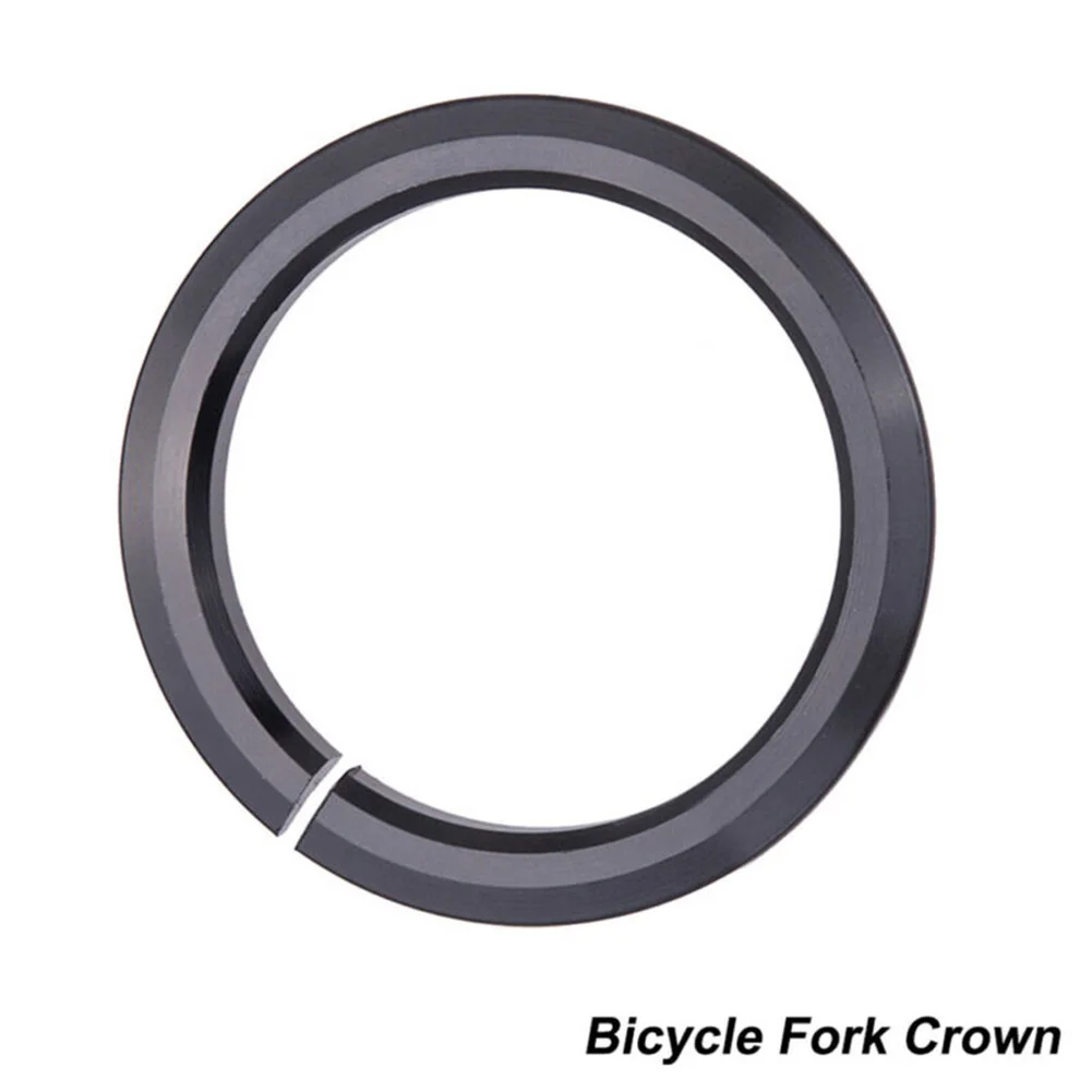 1 Stück Fahrrad-Steuersatz-Basisring 39,8 mm konisch zulaufender Gabelkransring für 1,5-Zoll-Gabel aus Aluminiumlegierung – Fahrrad-Ersatzteile