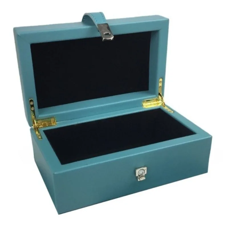

Leather Jewelry Organizer Box Large Jewellery Storage Case Wholesale Earrings Ring Display Cases Travel Necklace Bracelet Boxes