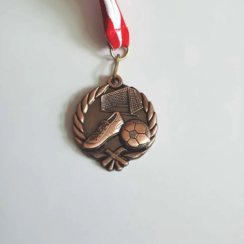 School Games Football Games MEDALS Making gold MEDALS Metal Gold silver bronze MEDALS Football listing games commemorative