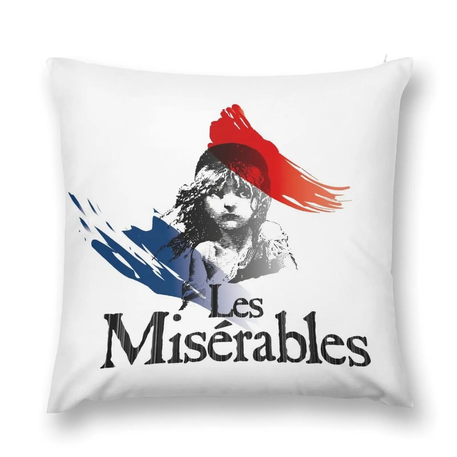 Les Miserables logo girl Throw Pillow Sofa Cushion Cover Sitting Cushion Cushions For Decorative Sofa pillow