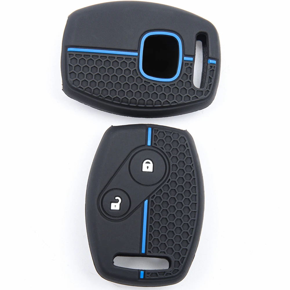 For Honda Accord Element Pilot CR V HR V City Jazz Odyssey Civic Silicone Car Key Fob Cover Premium Protective Scratch Resistant