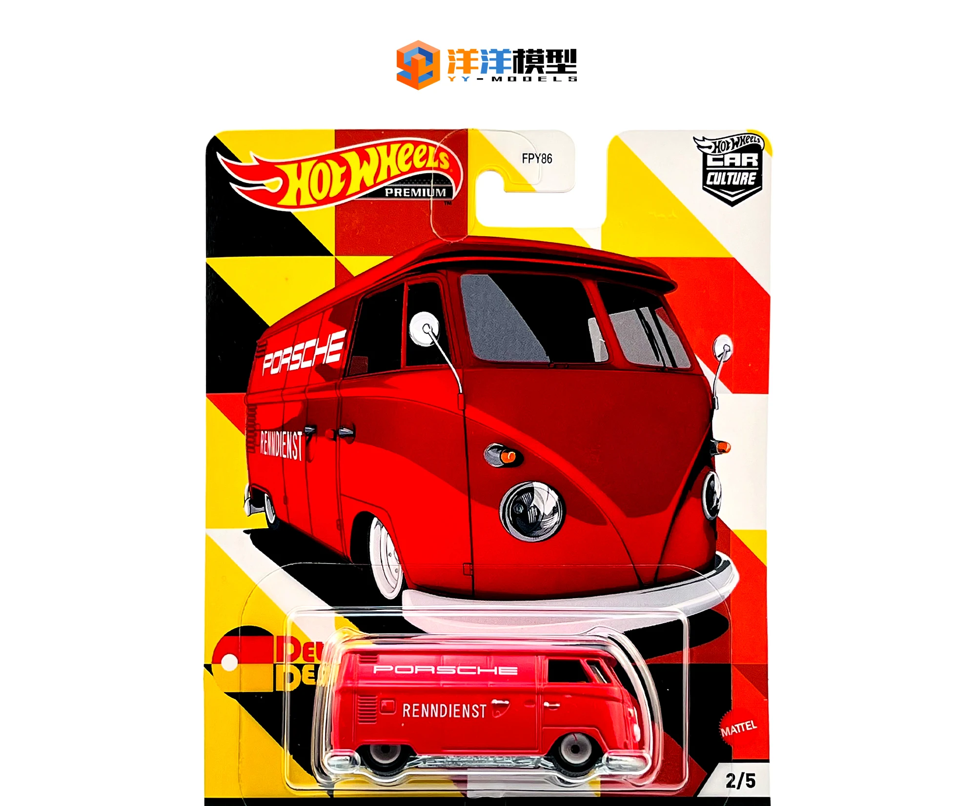 Hot Wheels RLC 1:64 T1 PANEL BUS Metal Die-cast Model Collection Toy