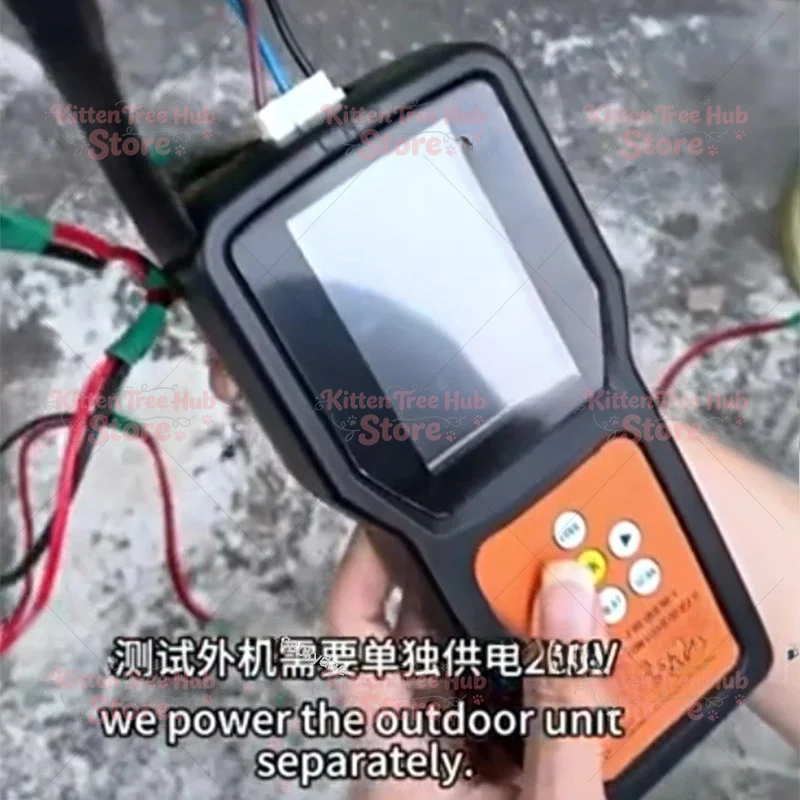 Suitable for Multi Brand Variable Frequency Air Conditioning Tester Compressor Fan Maintenance Tester English Version
