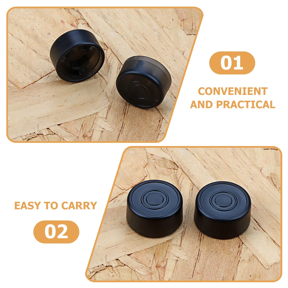 

2Pcs Guitar Effect Pedal Buttons Caps Lake Blue Protection Accessories Pedal Toppers Guitar Parts