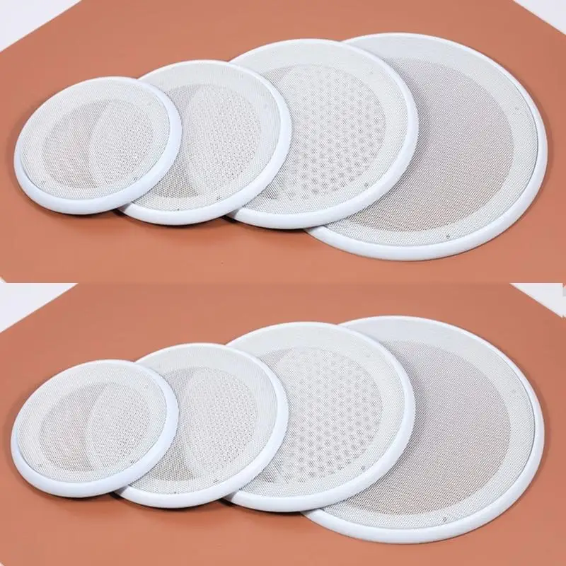 2025 New Car Ceiling Speaker Grill Mesh Cover 서브 우퍼 Grill Circle Guard Speaker Preserve Net Grille Protector
