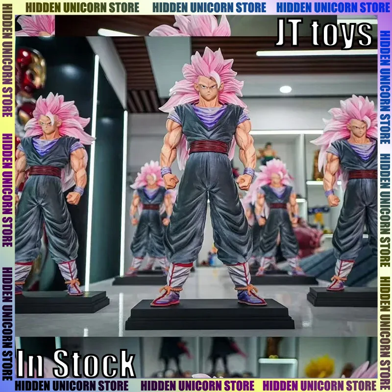 

New JT Dragon Ball Action Figures Son Goku Figure Ssj3 Goku Figurine Super Saiyan 3 Goku Model PVC Statue Collectible Toys Gifts
