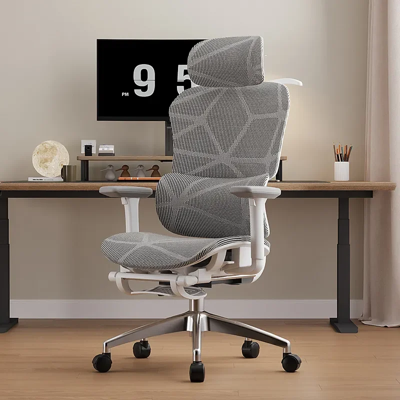 Ergonomic Computer Chair E-sports Gaming Seat with Lumbar Support Reclining Hollow Backrest Office Chair Home Delivery