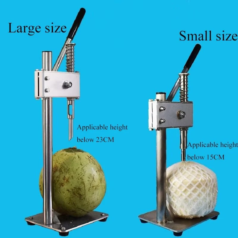 Stainless Steel Manual Coconut Opener Equipment Special Coconut Shell Drilling Cutter for Fruit Store
