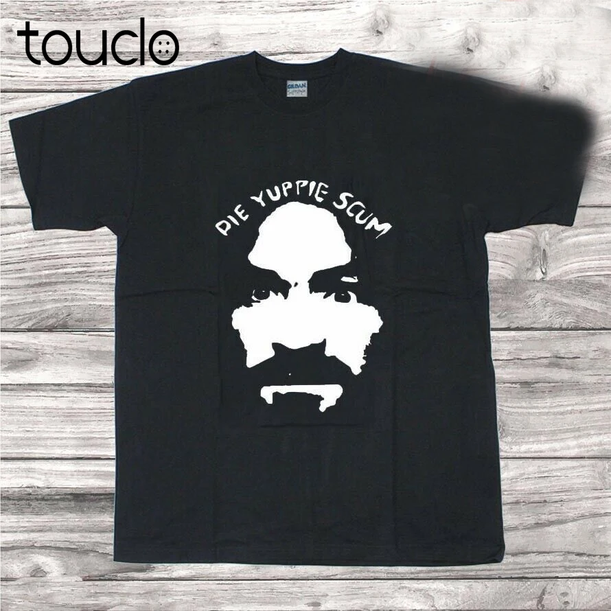 New Charles Manson T-Shirt Vintage Die Yuphelicopter Scum Reprint T-Shirt unisexe S-5Xl Xs-5Xl cadea
