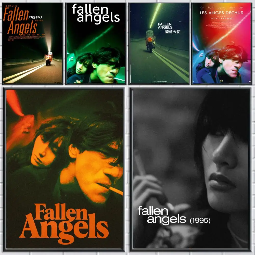 classic movie F-Fallen Angels-S Poster Peel and Stick Wall Art for Cafe Office Bar and Home Decoration