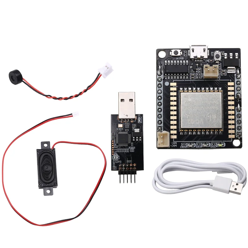 

ABKN-VC-02-Kit AI Интеллектуальный автономный голосовой модуль Макетная плата с поддержкой последовательного отладки